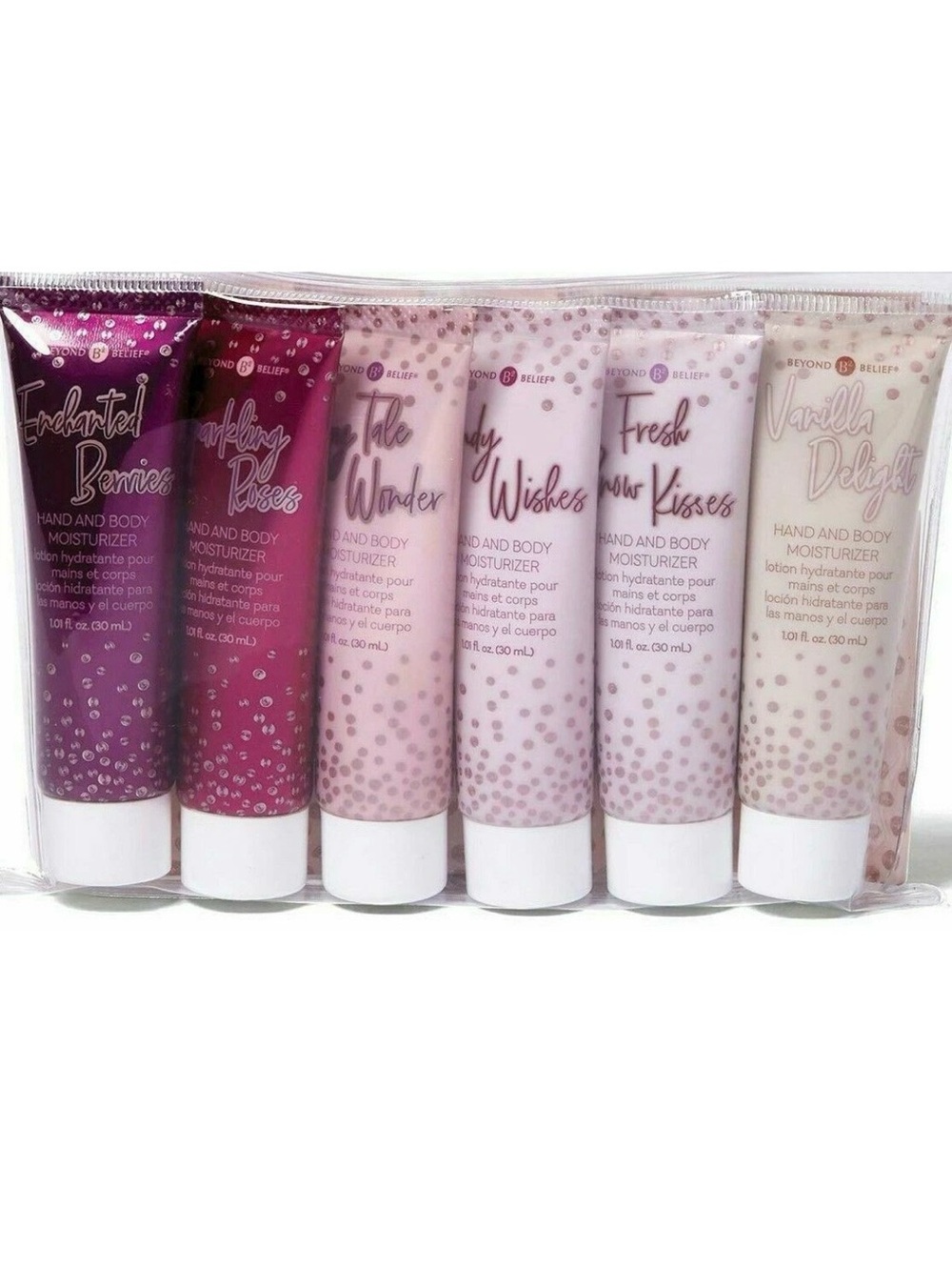 Beyond Belief 6-Pc Hand & Body Moisturizer Gift Set 1 oz
